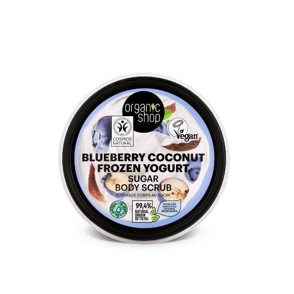 Organic Shop Blueberry Coconut FrozenYogurt Body Scrub 250ml