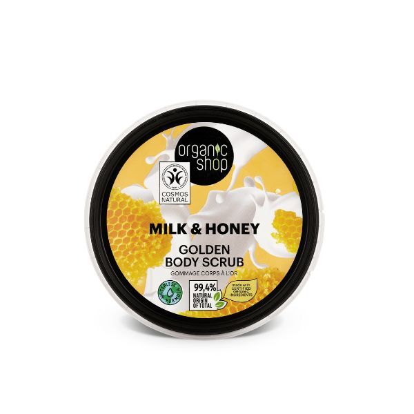 Organic Shop Milk & Honey Golden Body Scrub 250ml