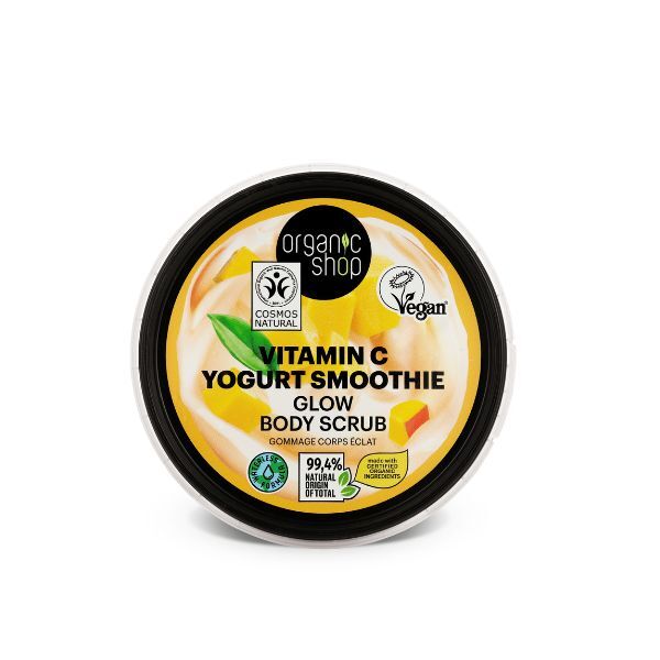 Organic Shop Vitamin C Yogurt Smoothie Glow Body Scrub 250ml