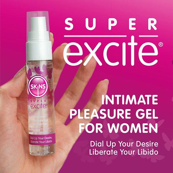 Skins Super Excite Clitoral Stimulation Gel 1 Fl oz (30ml)