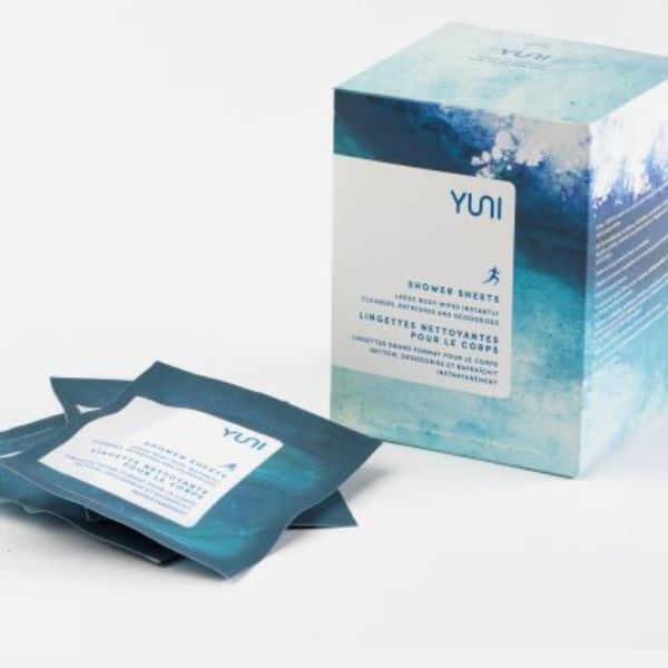 Yuni Beauty Shower Sheets Large Body Wipes - Box of 12