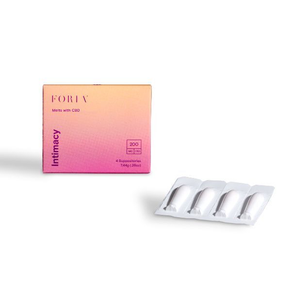 Foria Intimacy Melts with CBD 4 Pack