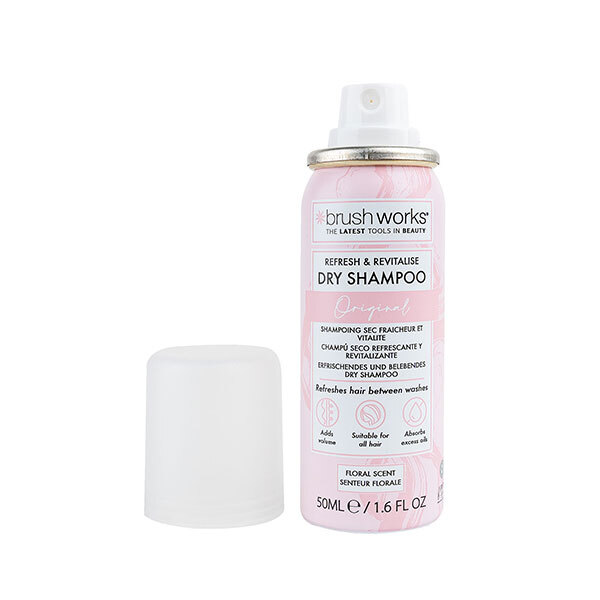 Brushworks Refresh & Revitalise Floral Dry Shampoo - 50ml