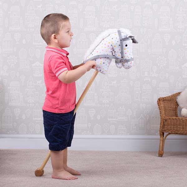 Bigjigs Toys Patterned Hobby Horse