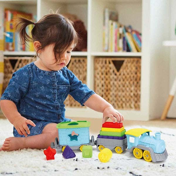 Green Toys Stack & Sort Train