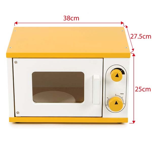 Tidlo Wooden Toy Microwave