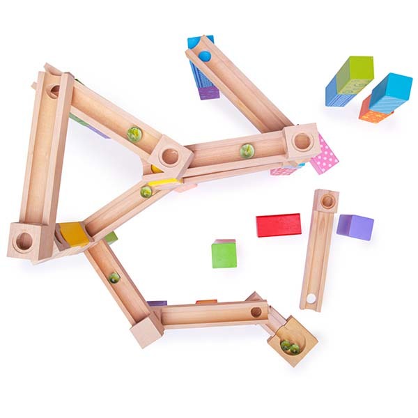 Bigjigs Toys Marble Run Playset