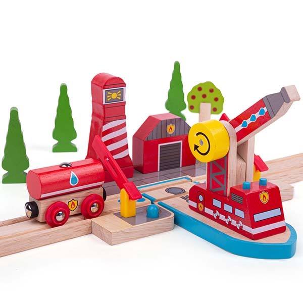 Bigjigs Rail Fire Sea Rescue