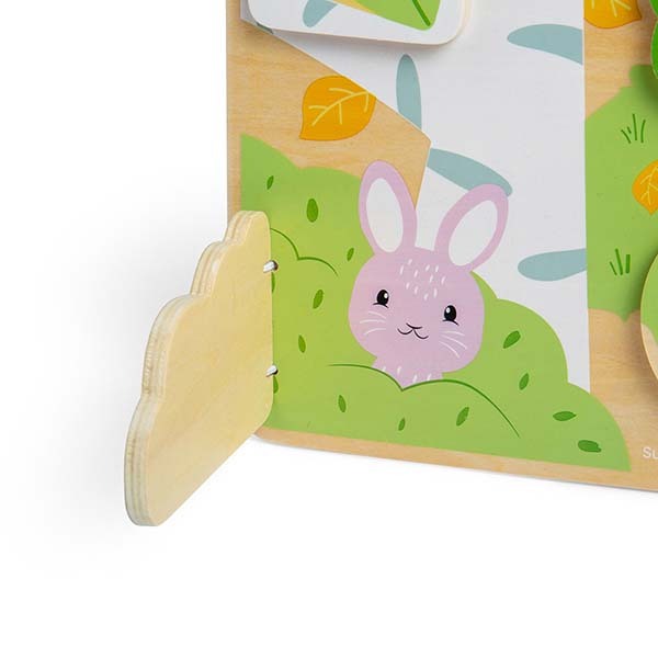 Bigjigs Toys Woodland Hide and Seek Puzzle