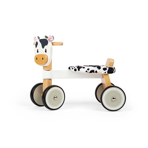 Bigjigs Toys Wodoen Ride On Cow