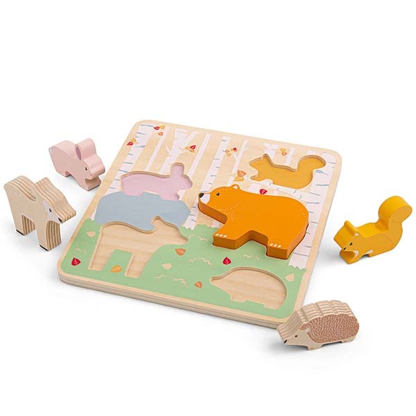 Bigjigs Toys Woodland Chunky Puzzle