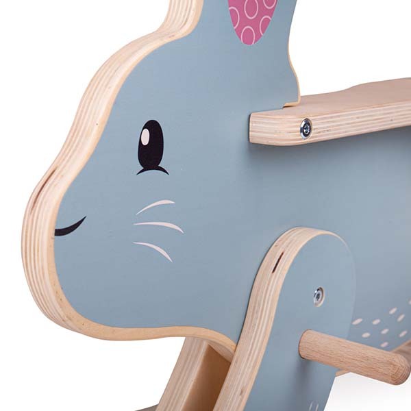 Bigjigs Toys Wooden Rocking Rabbit