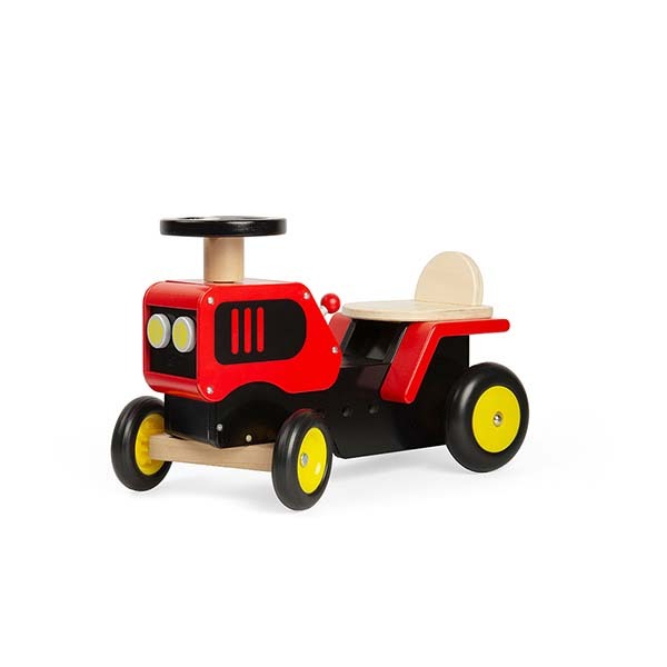 Bigjigs Toys Wooden Ride on Tractor