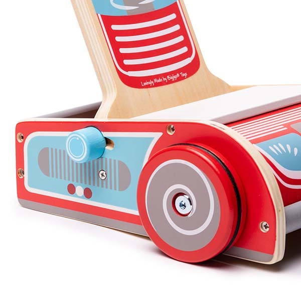 Bigjigs Toys Wooden Upright Vacuum