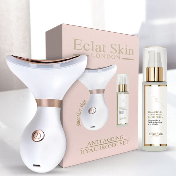 Eclat Skin Anti-Ageing  Set ( Neck & Jawliner + HA Serum)