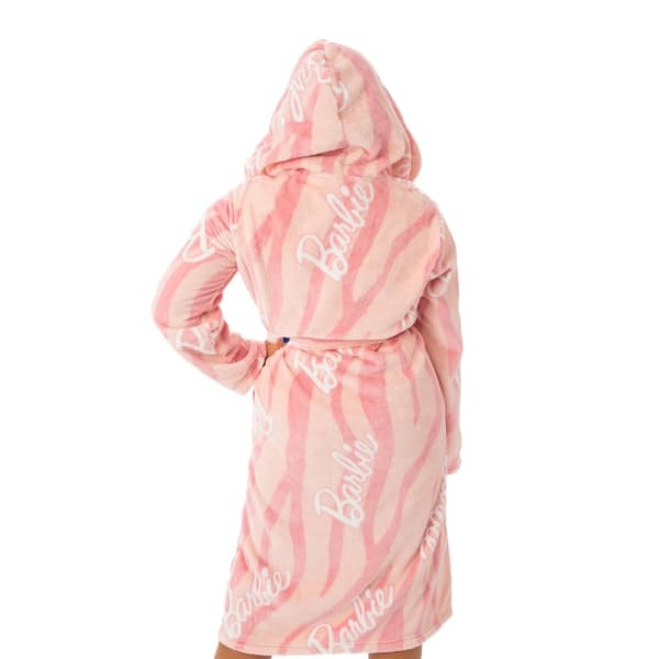 Barbie Womens Hooded Dressing Gown (S)