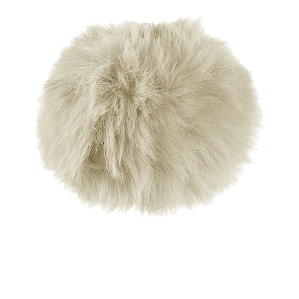 Hy Faux Fur Pom Pom Keyring