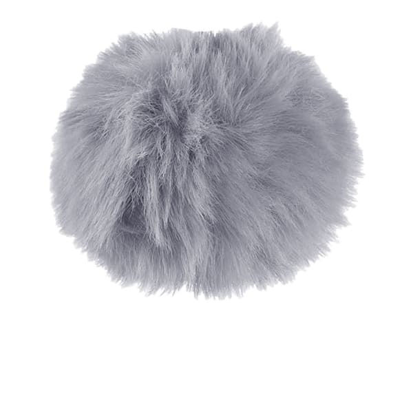 Hy Faux Fur Pom Pom Keyring