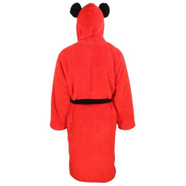 Disney Adult Mickey Mouse Logo Dressing Gown (L-XL)