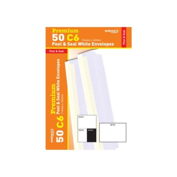 Impact Envelopes (Pack of 50) (C6)