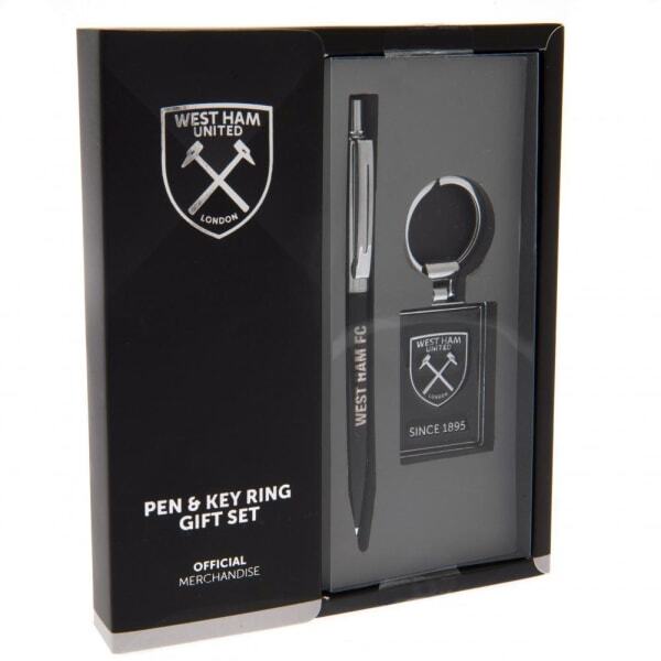 West Ham United FC Pen and Keyring Set