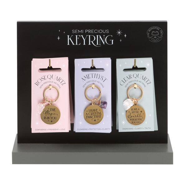 Something Different Crystal Keyring (Pack of 18)