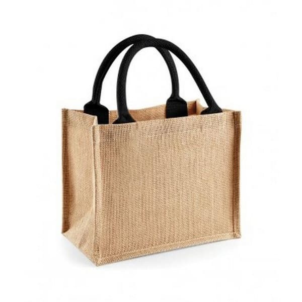 Westford Mill Jute Mini Gift Bag (6 Litres) (Pack Of 2)