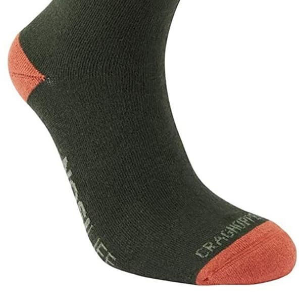 Craghoppers NosiLife Kids Travel Socks (UK 11 - Youth 2)