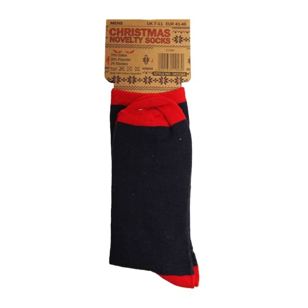 RJM Mens Christmas Novelty Socks (UK 7-11)