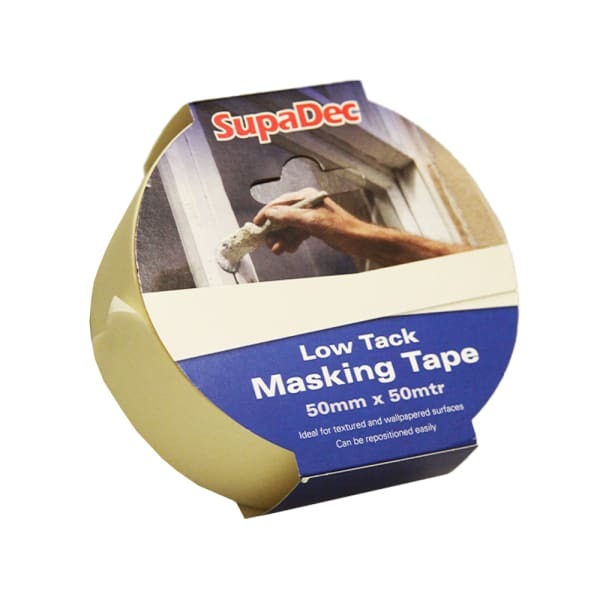 SupaDec Low Tack Masking Tape (50mm x 50m)