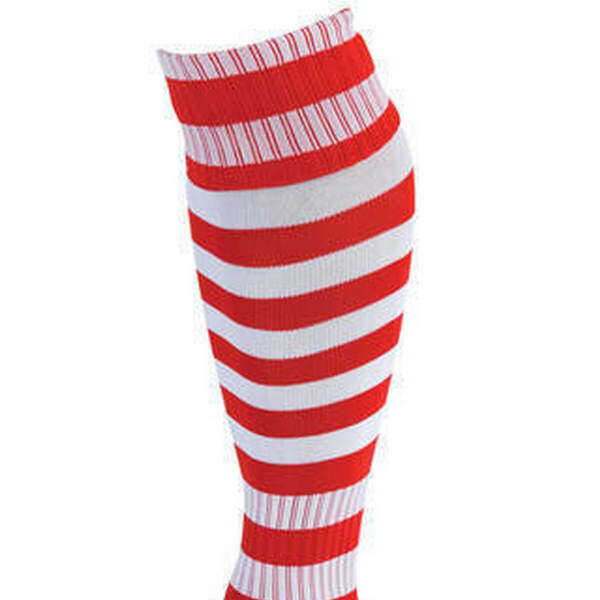 Precision Adult Pro Hooped Football Socks (7-12)