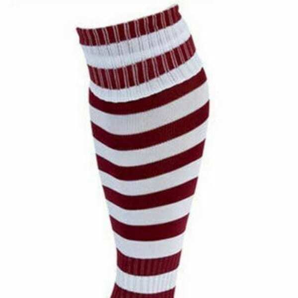 Precision Adult Pro Hooped Football Socks (7-12)