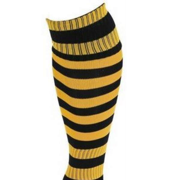 Precision Adult Pro Hooped Football Socks (7-12)