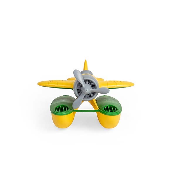 Green Toys Seaplane Water Toy - Yellow/ Green