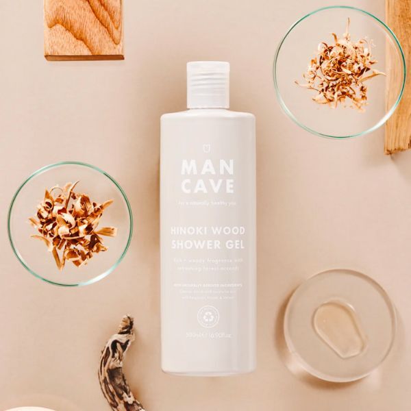 ManCave Hinoki Wood Shower Gel 500ml