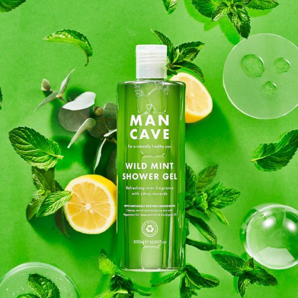 ManCave Wild Mint Shower Gel 500ml