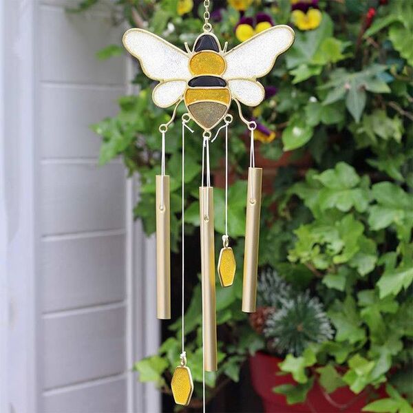 Prezzybox Bee And Honeycomb Windchime