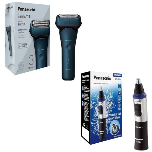 Panasonic ES-LT4B Electric Shaver & ER-GN30 Hair Trimmer