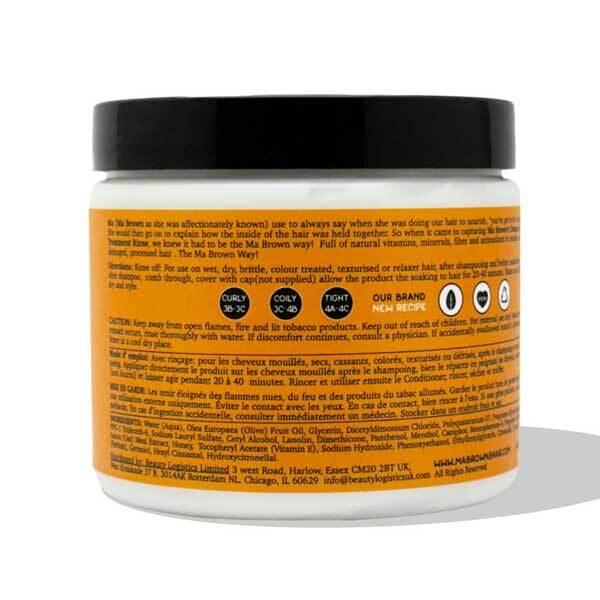 Ma Browns Oatmeal & Honey Protein Steam Rise Treatment