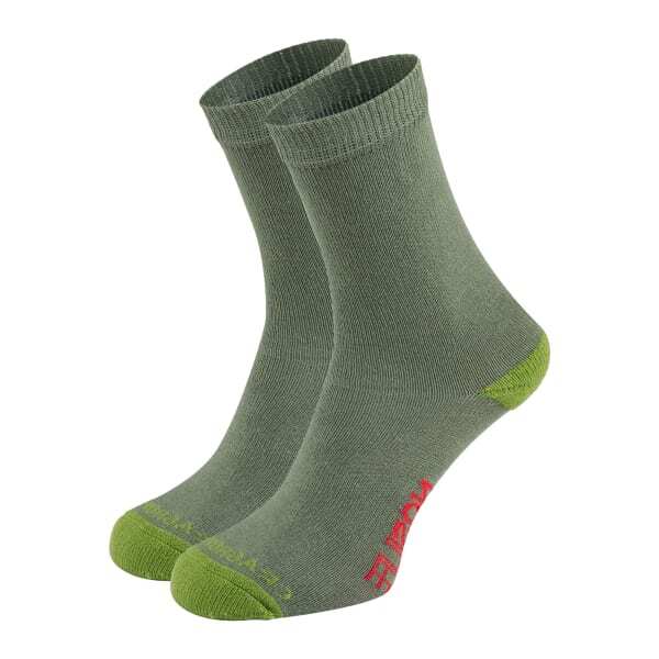 Craghoppers NosiLife Kids Twin Pack Socks (UK 11 - Youth 2)