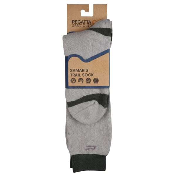 Regatta Mens Two Tone Wellington Boot Socks (1 Pair) (9-12)