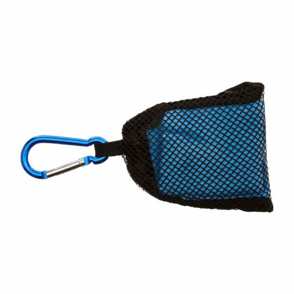 Trespass Microfibre Towel Keyring With Carabiner Clip