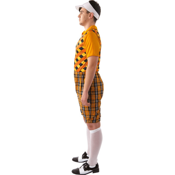 Orion Costumes Male Golfer Costume (Orange & Black) Standard