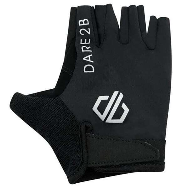 Dare 2B Mens Pedal Out Fingerless Suede Gloves (S)