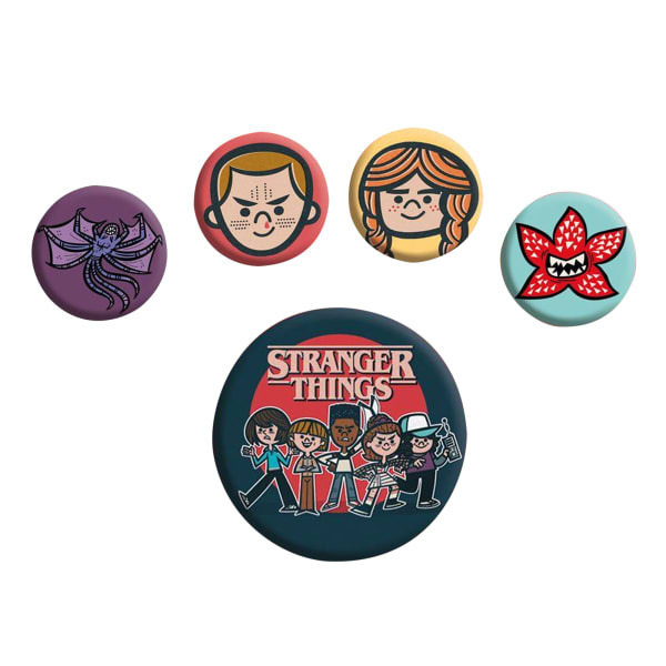 Stranger Things Badge (Pack of 5)