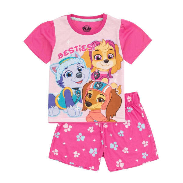 Paw Patrol Girls Short Pyjama Set (Pack of 2) (3-4 Years)