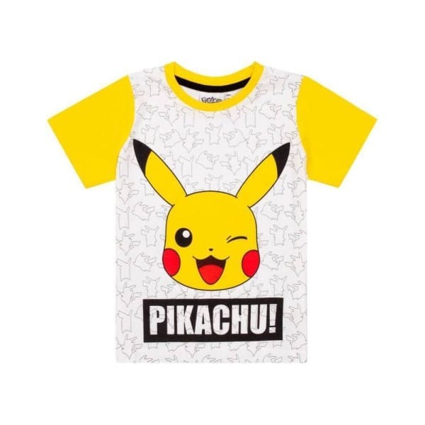 Pokemon Boys Pikachu Face Short Pyjama Set (11-12 Years)