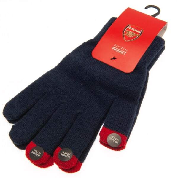 Arsenal FC Adult Knitted Gloves