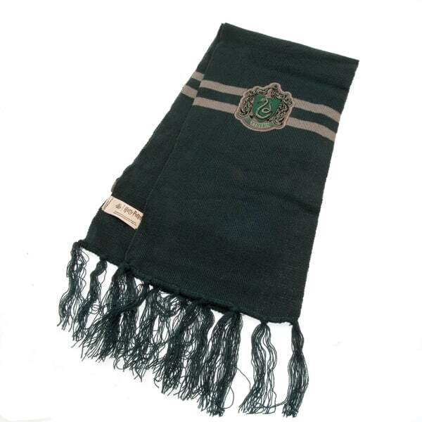 Harry Potter Kids Slytherin Hat And Scarf Set