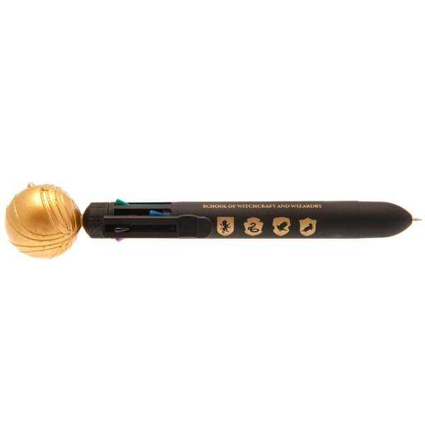 Harry Potter Golden Snitch Retractable Pen